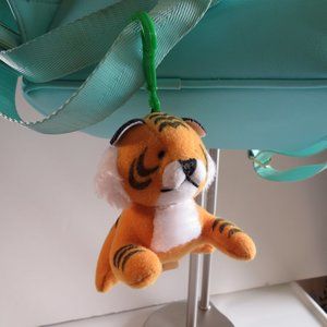 Tiger BACKPACK CLIP plush mini stuffed animal #3